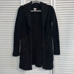 Cat & Jack Black Sweater w Gold Accents Kids Size XL 14/16